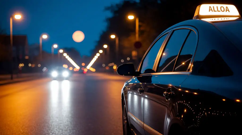 taxis enhance nighttime safety